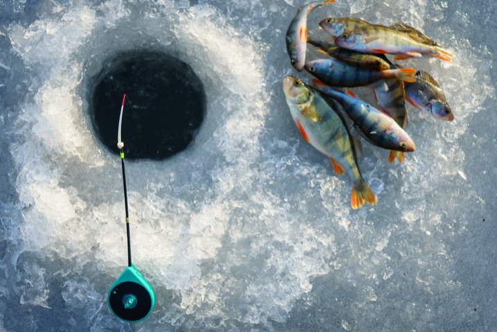 Ice fishing casino, ice fishing